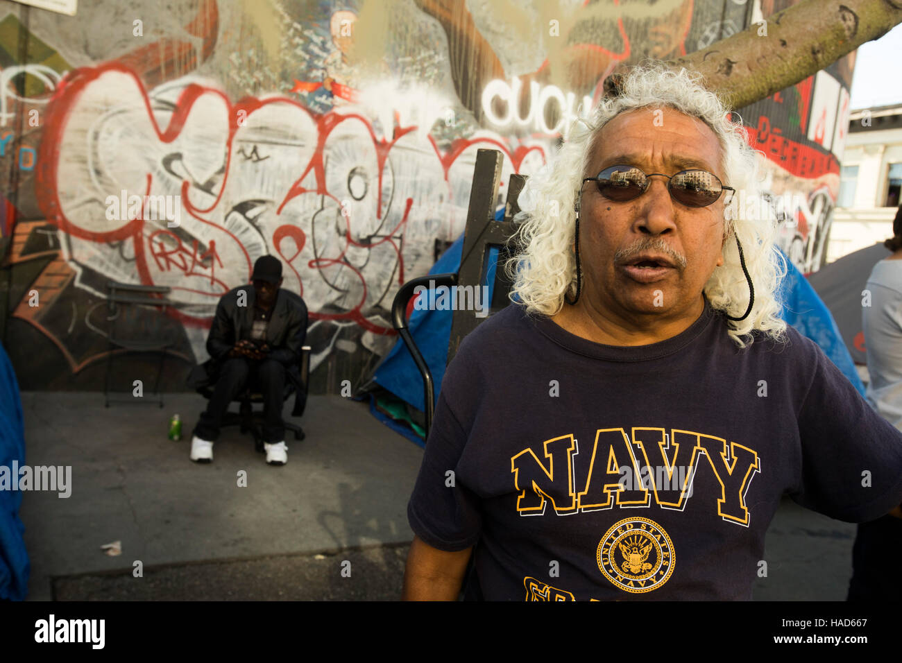 Thanksgiving Day at the Fred Jordan Mission, downtown Los Angeles Stock  Photo - Alamy