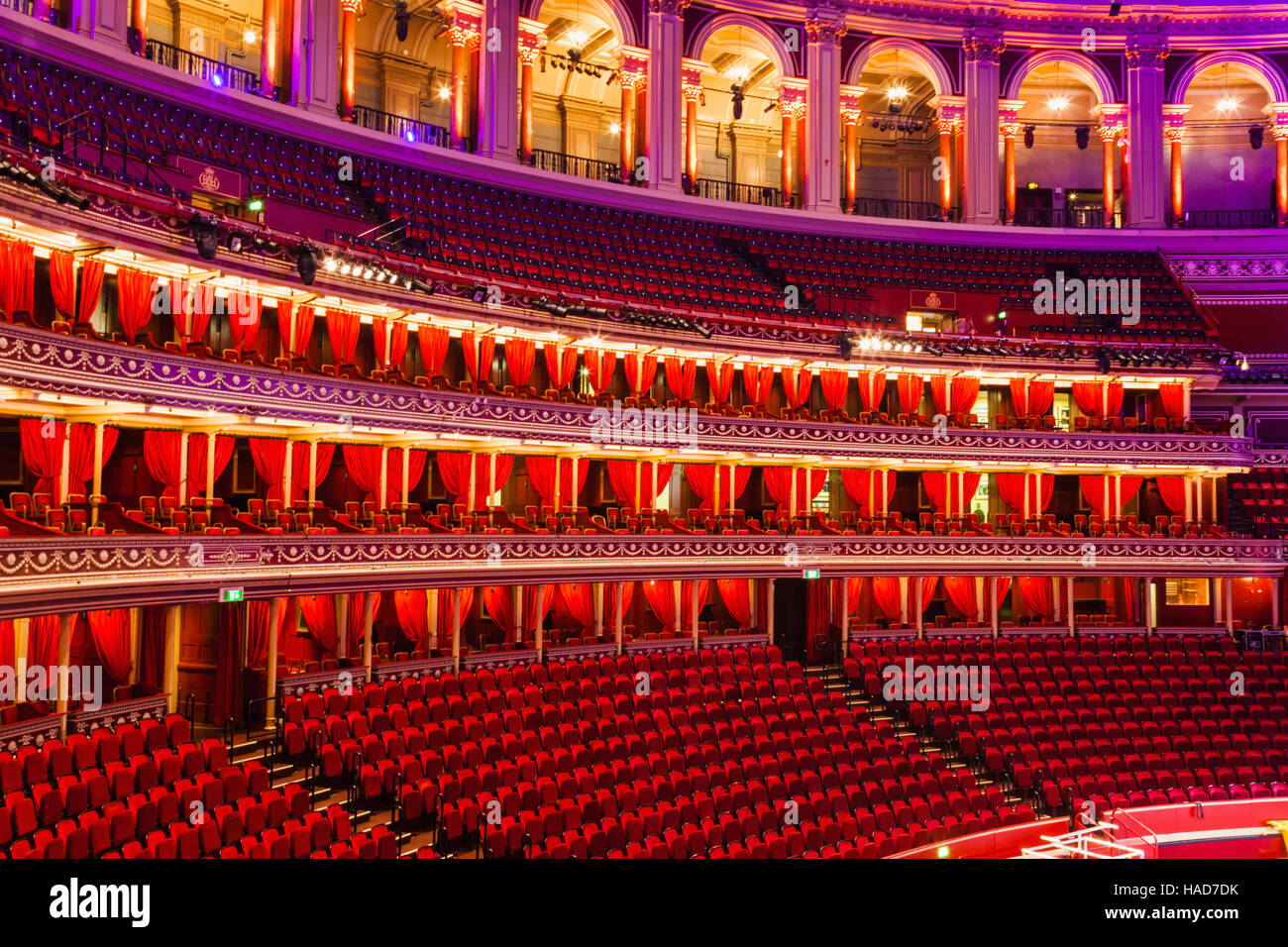 Albert Hall Interior Seating High Resolution Stock Photography and ...