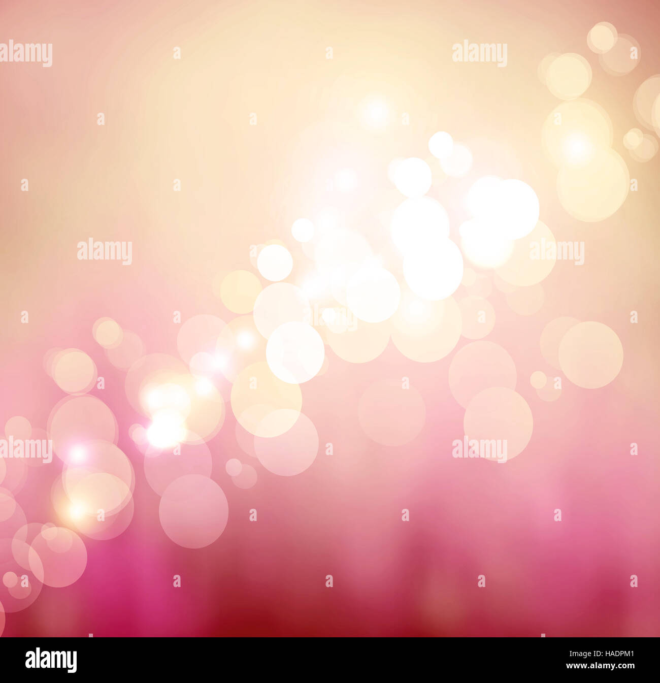 Light Festive Background With Shine And Twinkle Stock Photo