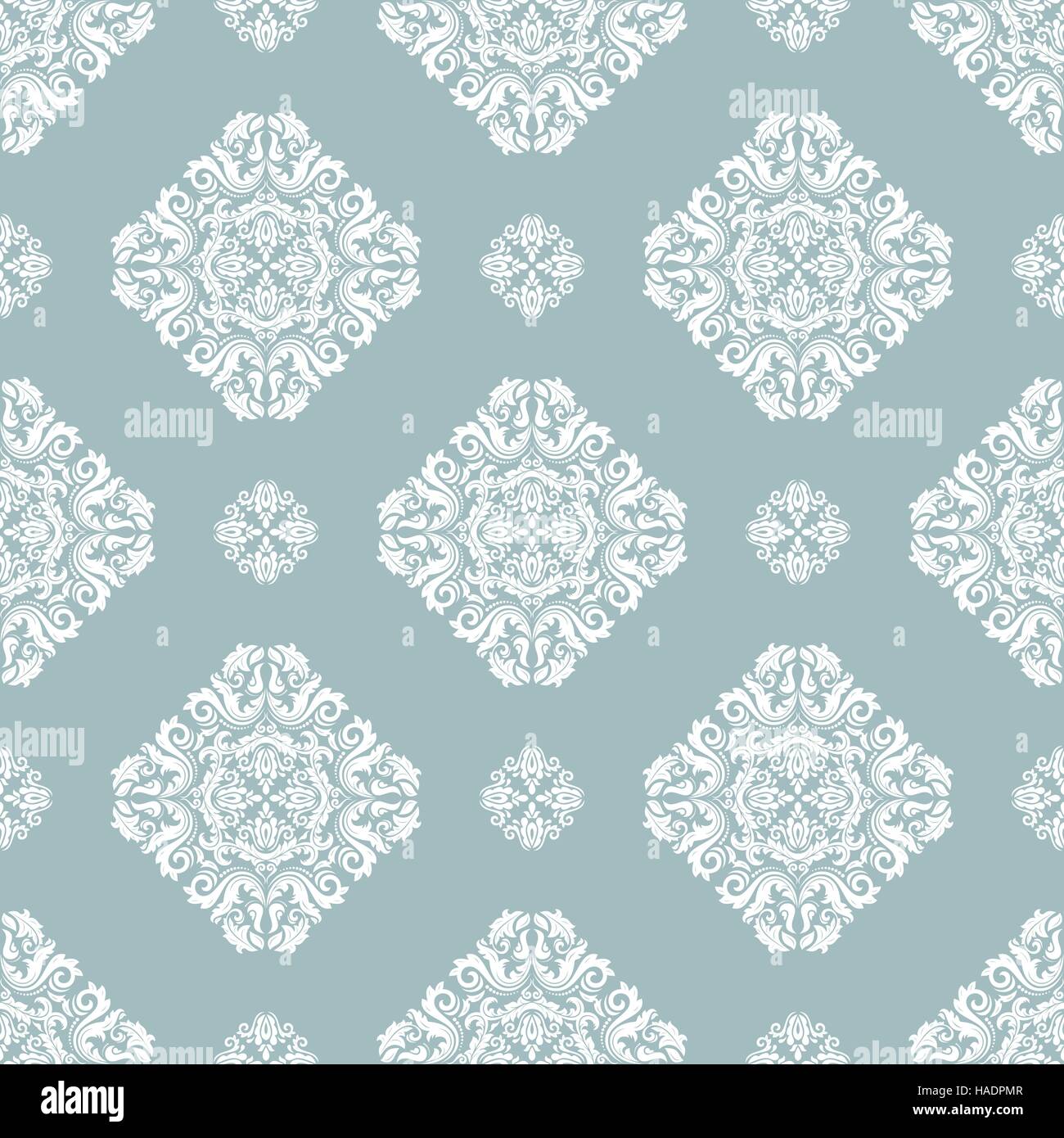 Seamless Damask Vector Background Stock Vector Image & Art - Alamy