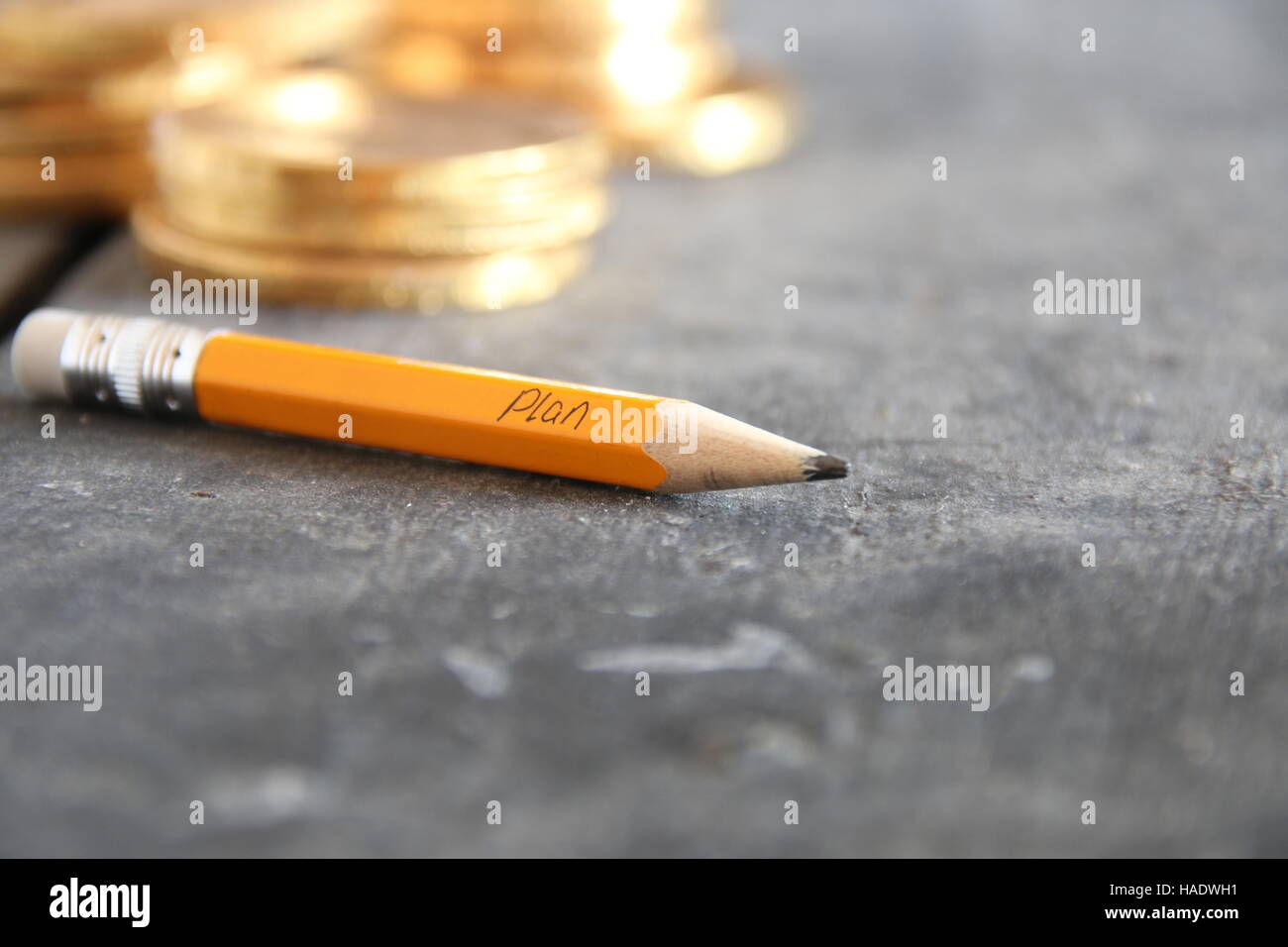 Business plan strategy concept. Stock Photo