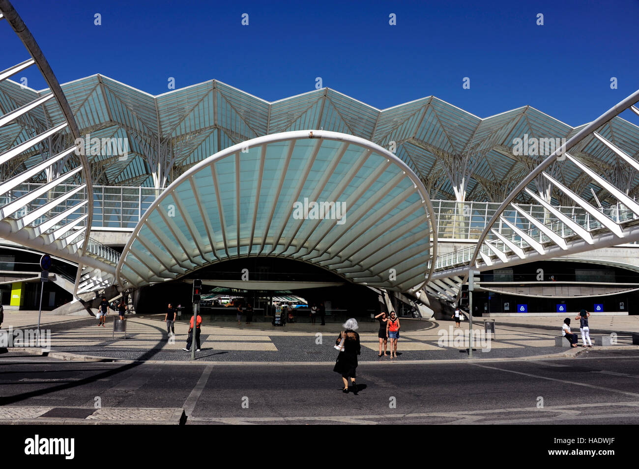 Gare do Oriente, Santiago Calatrava architect, Parque das Nacoes ...