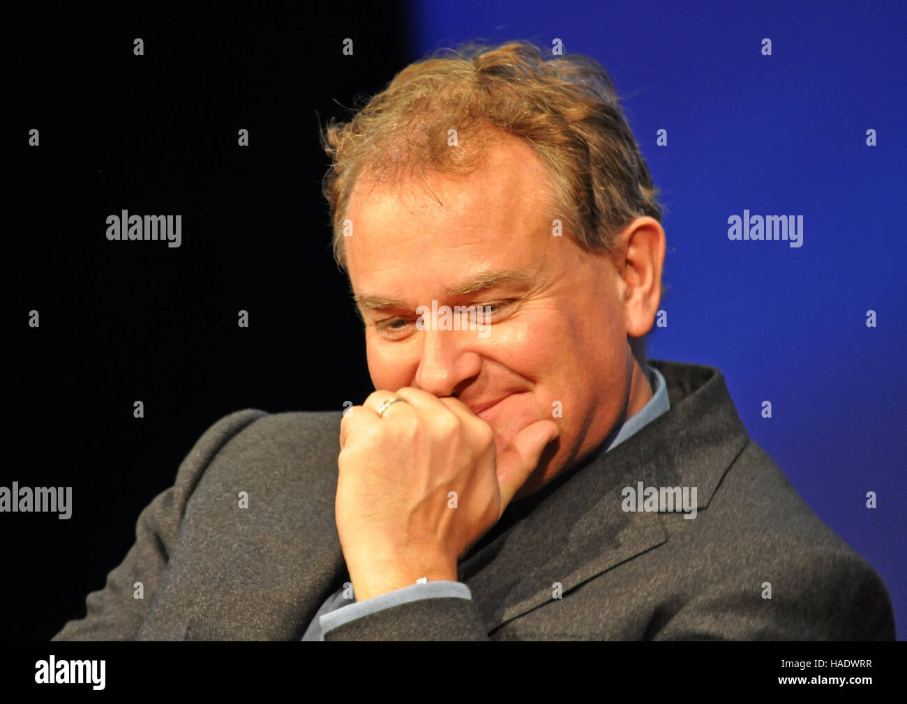 NY, NY. December 8 2015. Hugh Bonneville (Lord Grantham) at the