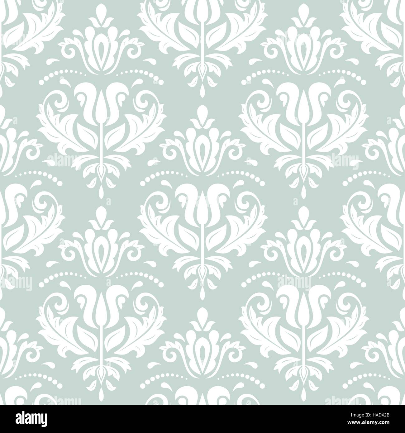 Seamless Damask Vector Background Stock Vector Image & Art - Alamy