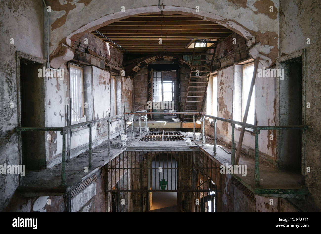 Eastern State Penitentiary Stock Photo