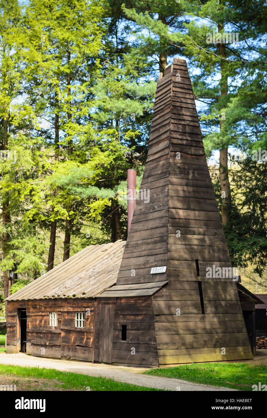 Oil Creek State Park Stock Photo Alamy