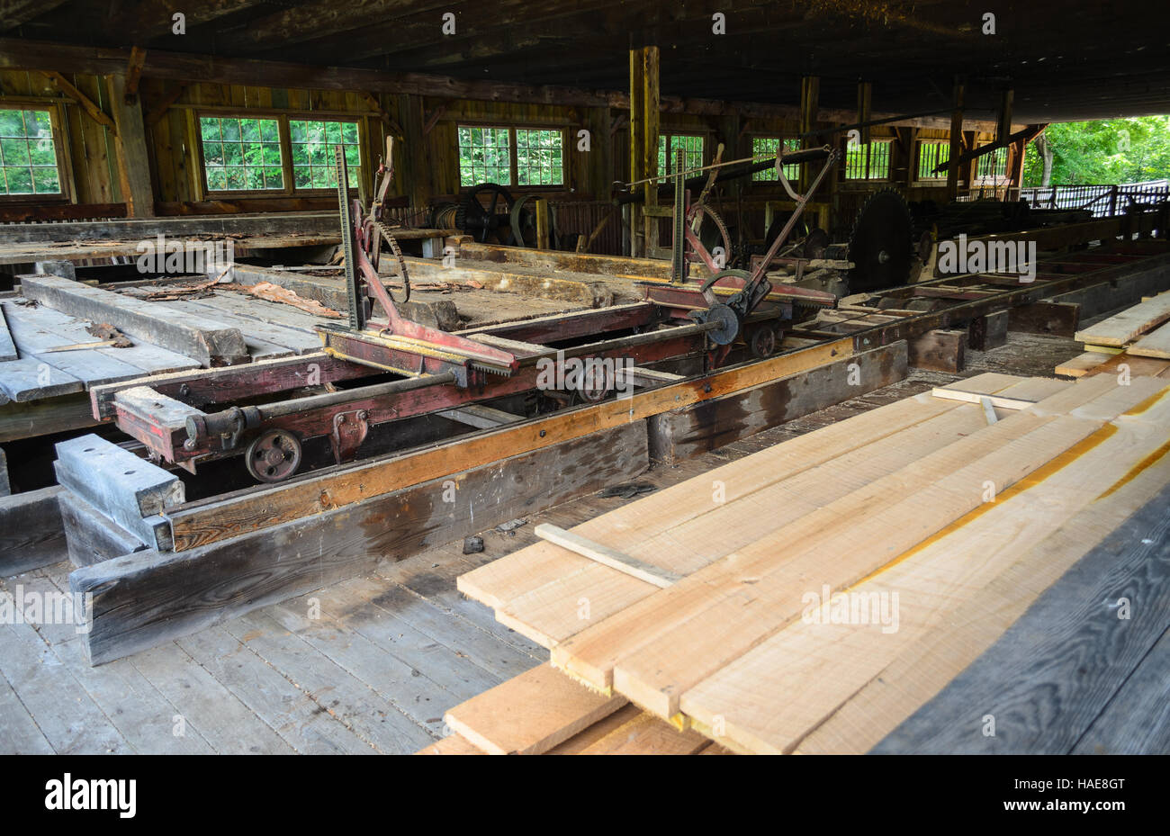 Pennsylvania Lumber Museum Stock Photo Alamy