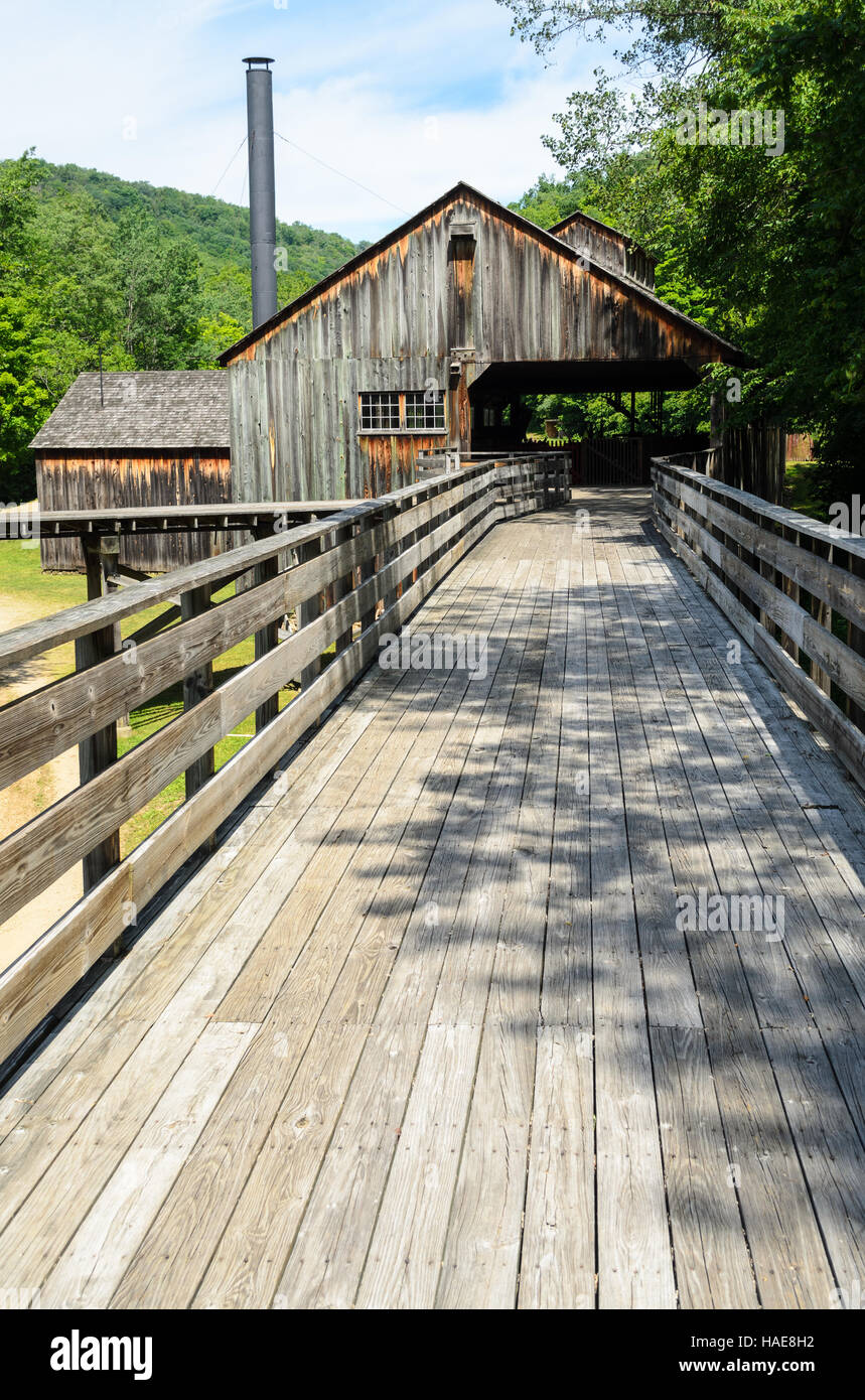 Pennsylvania Lumber Museum Stock Photo Alamy
