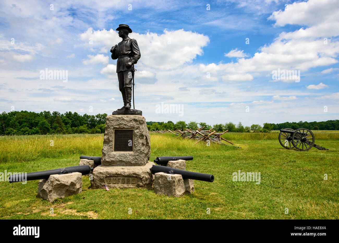 Gettysburg National Military Park Stock Photo Alamy