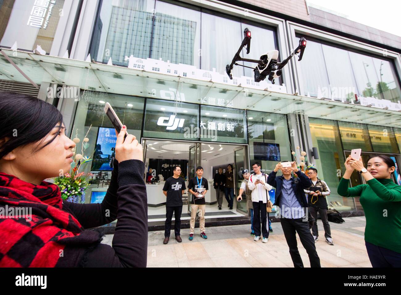DJI Drone Store in Shenzhen (China Stock Photo Alamy