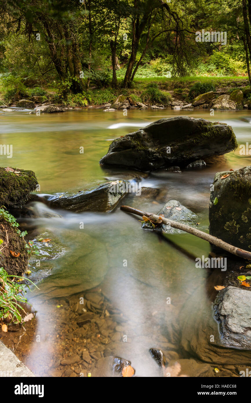 The River Barle In Exmoor Somerset Stock Photo Alamy
