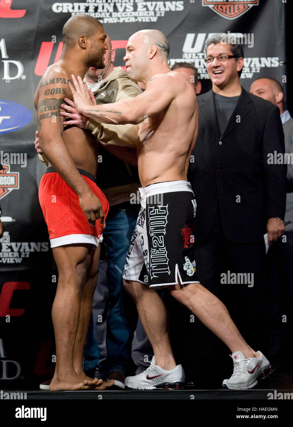 Quinton jackson wanderlei silva ufc hires stock photography and images