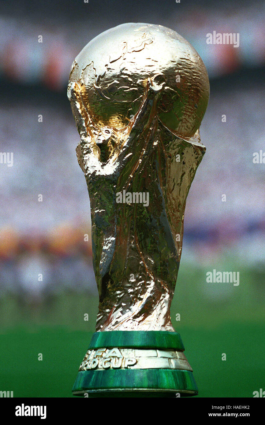 Fifa World Cup Trophy Usa 1994 02 July 1994 Stock Photo Alamy