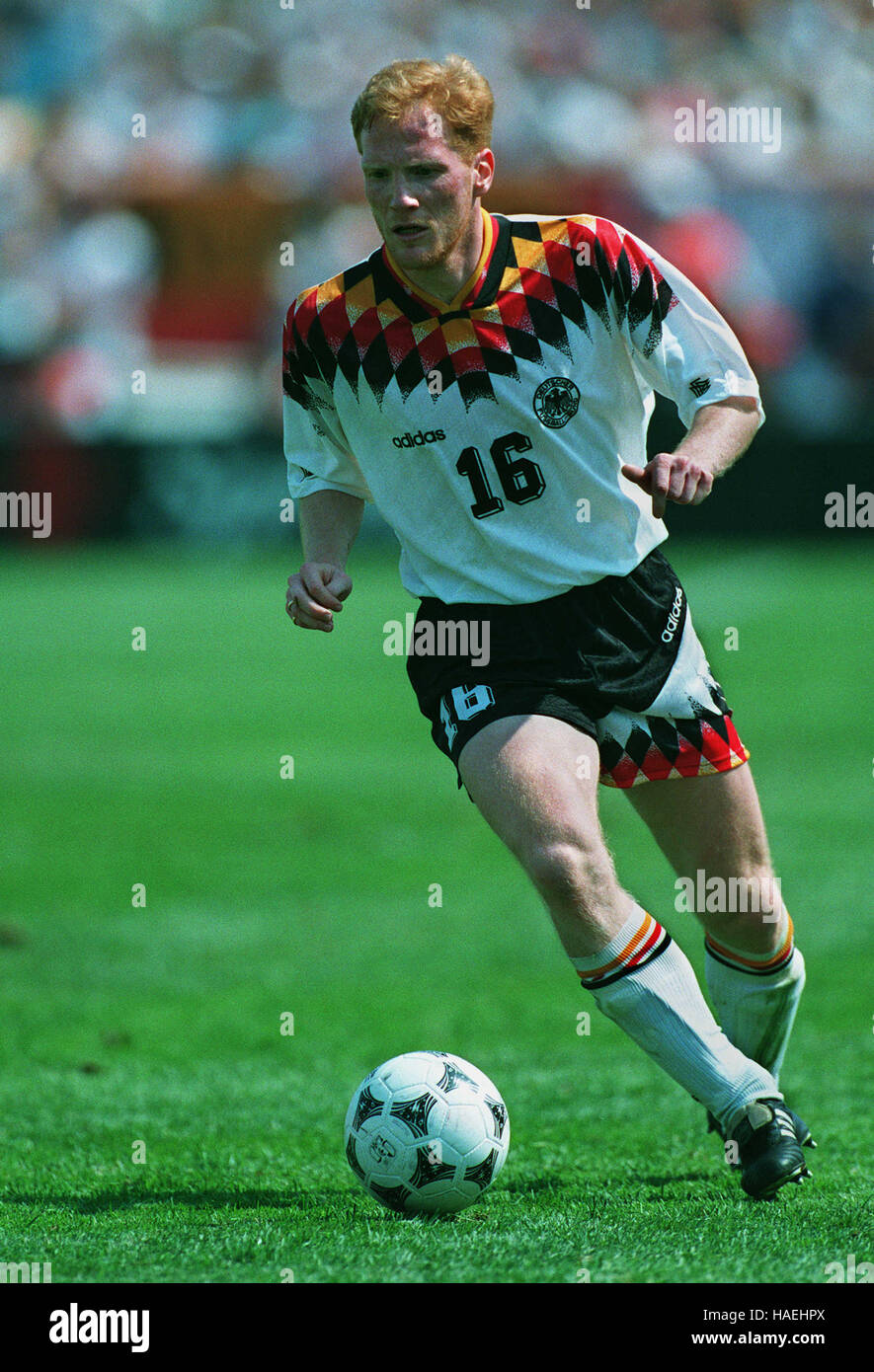 MATTHIAS SAMMER GERMANY & BORUSSIA DORTMUND 04 July 1994 Stock Photo ...