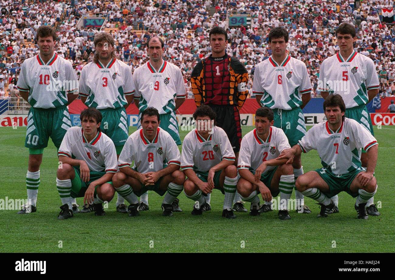 BULGARIA WORLD CUP 1994 07 July 1994 Stock Photo 126940636 Alamy