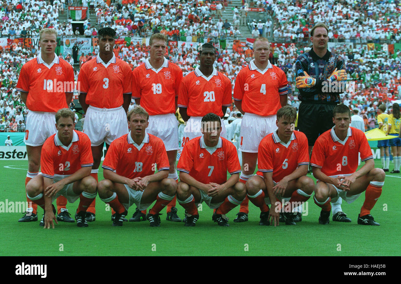 HOLLAND WORLD CUP 1994 11 July 1994 Stock Photo Alamy