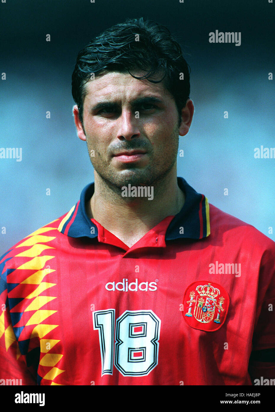 RAFAEL ALKORTA SPAIN & REAL MADRID FC 12 July 1994 Stock Photo Alamy