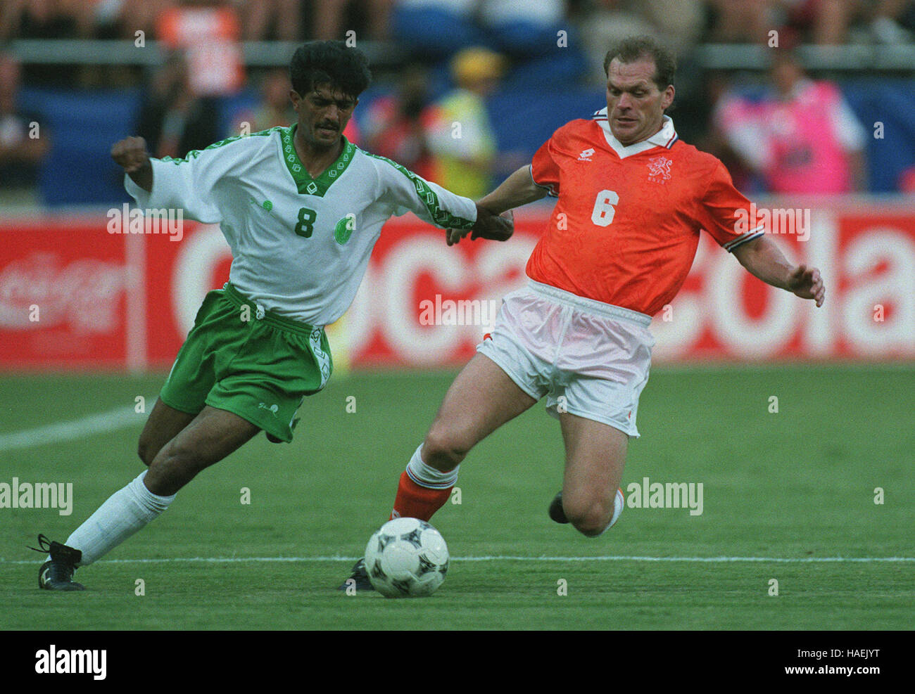 JAN WOUTERS & FAHAD AL BISHI HOLLAND V SAUDI ARABIA 20 June 1994 Stock