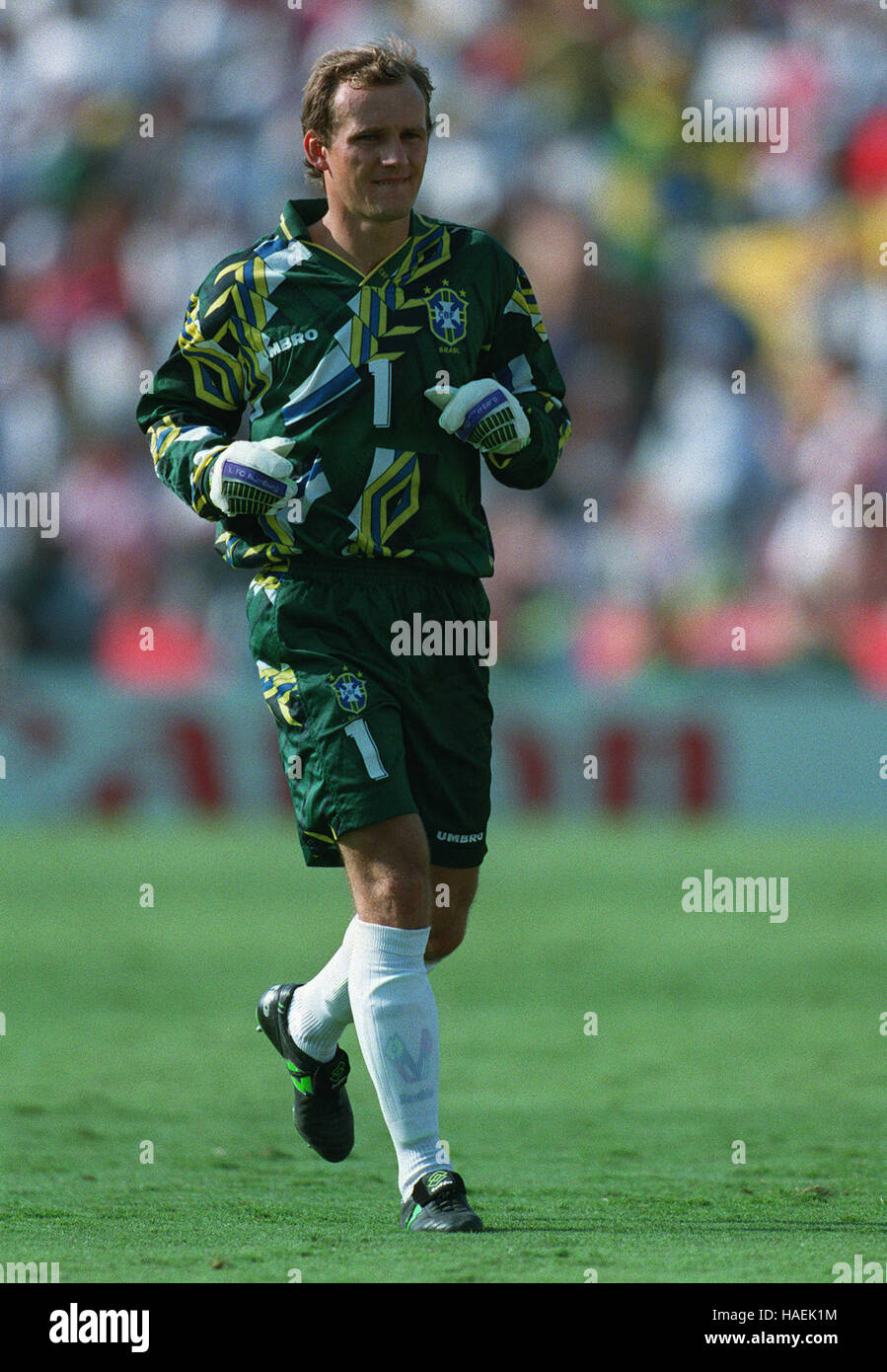 CLAUDIO TAFFAREL BRAZIL & REGGIANA FC 20 June 1994 Stock Photo