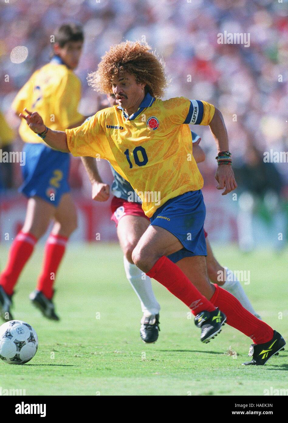 Carlos valderrama colombia atletico junior hires stock photography and