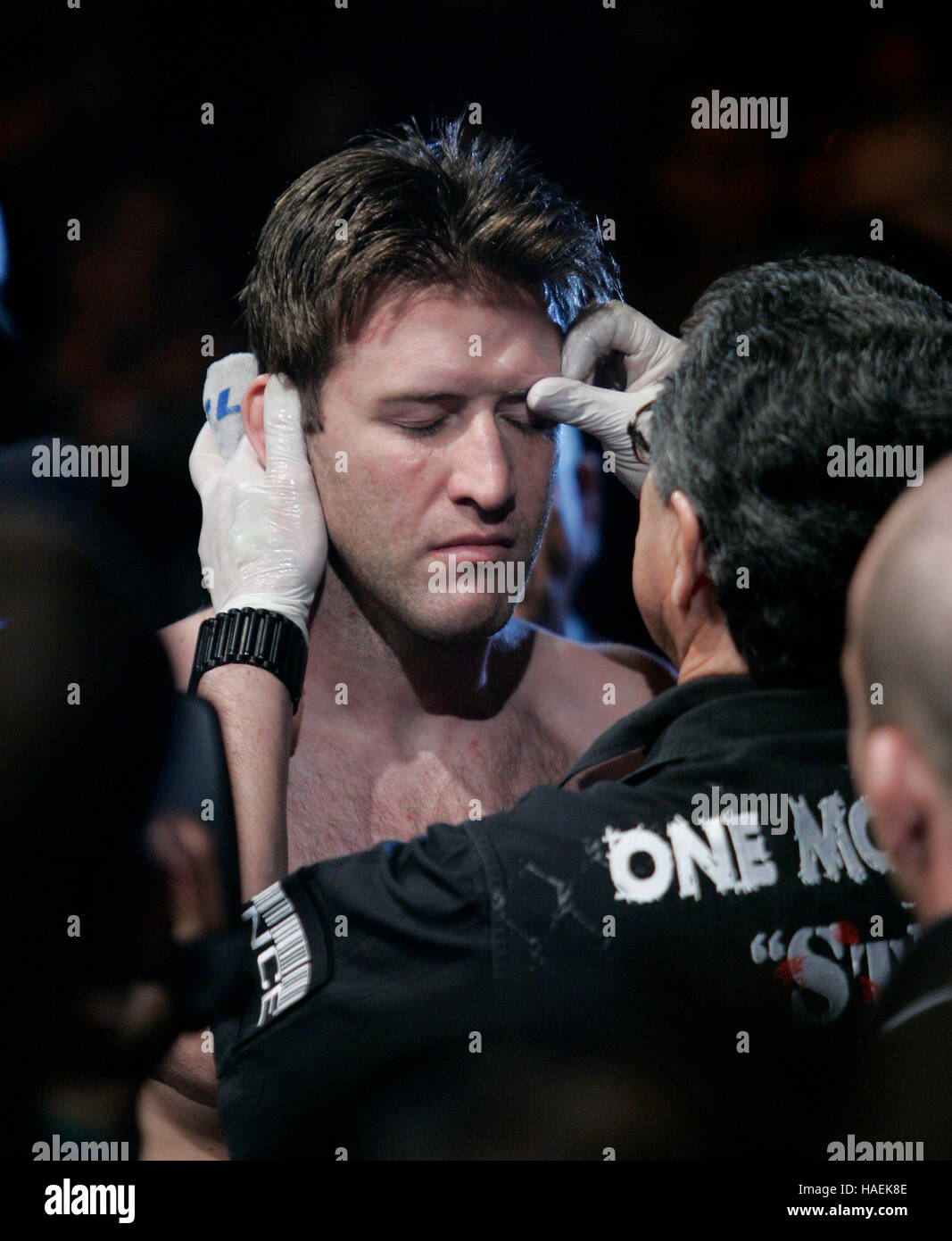 Stephan Bonnar before his fight at UFC 94 at the MGM Grand Arena, on ...