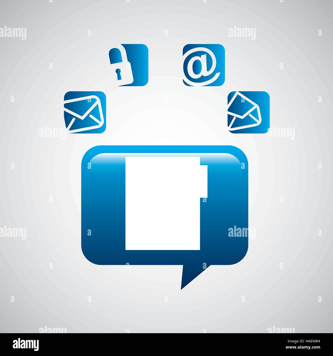 file bubble speech social media vector illustration eps 10 Stock Vector ...
