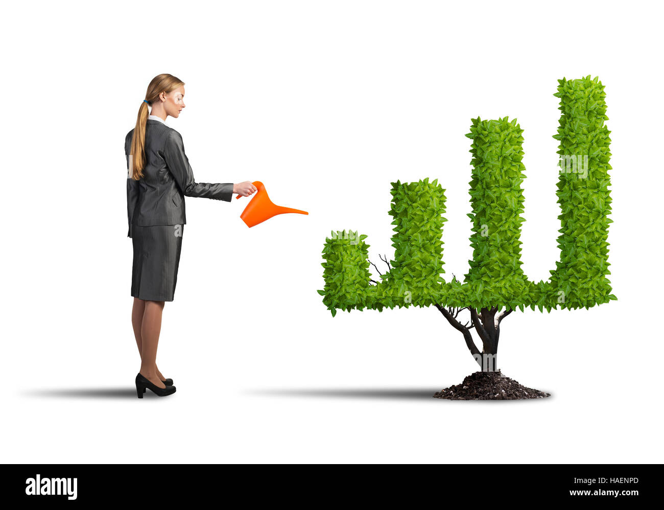 Make Your Money Grow Stock Photo Alamy