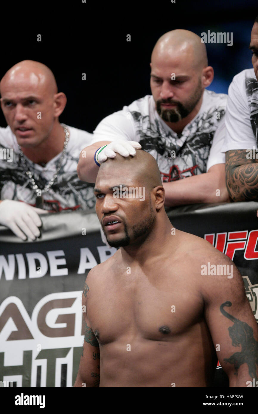 Quinton 'Rampage" Jackson before his fight with Keith Jardine during
