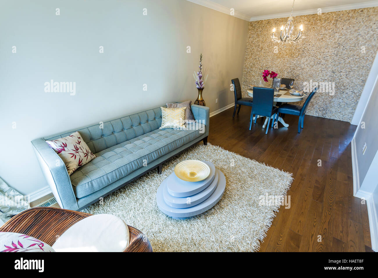 Living room interior design Stock Photo