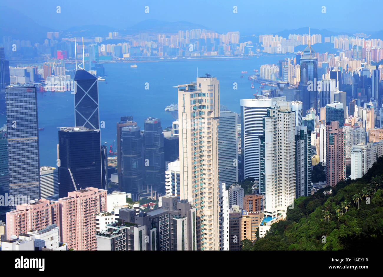 Hong Kong island China Stock Photo