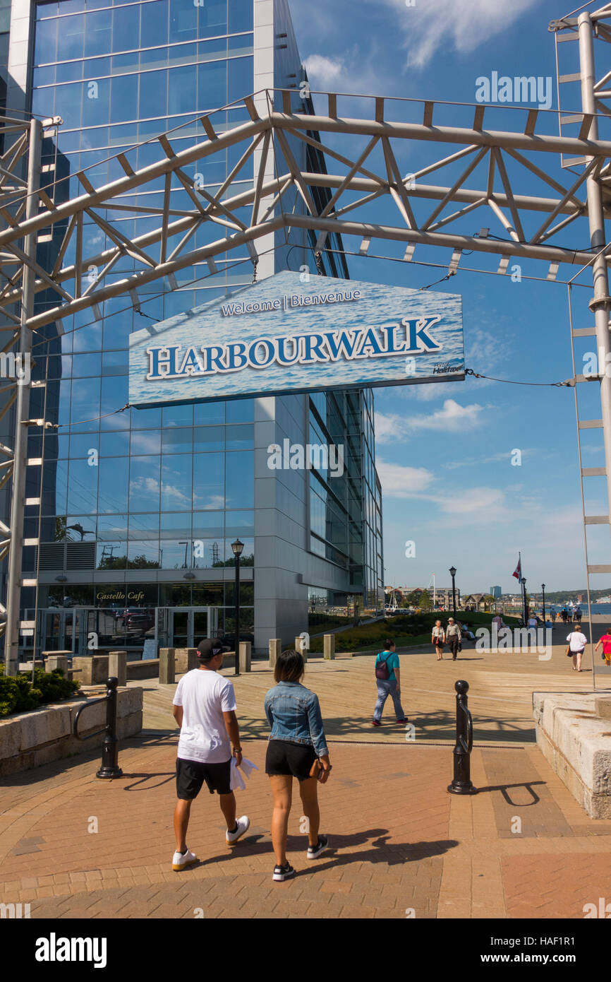 Halifax harbor boardwalk hires stock photography and images Alamy