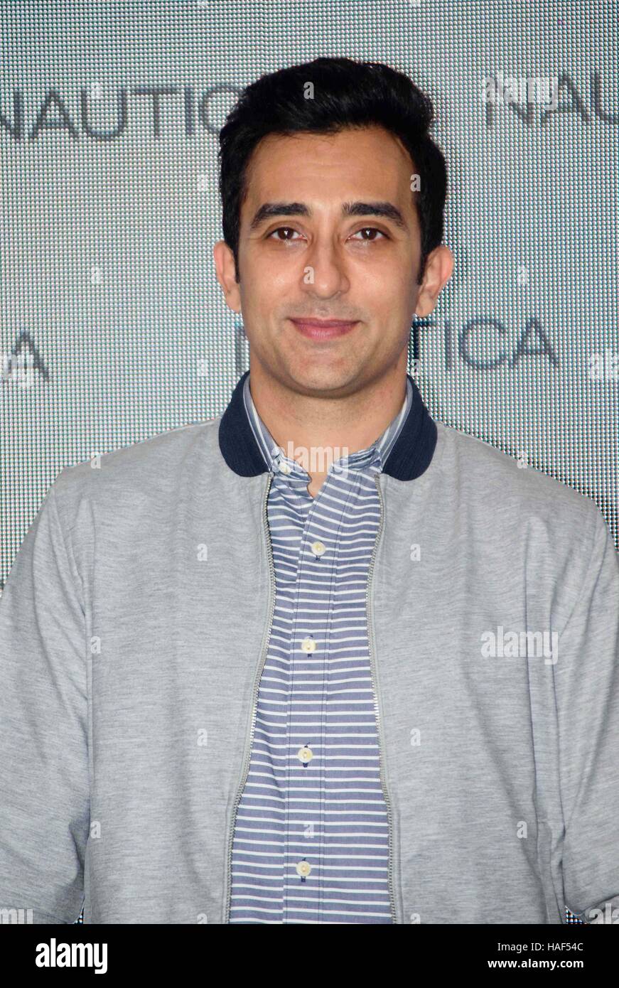 Bollywood actor Rahul Khanna during the launch of Fall 2016 Collection by lifestyle brand,Nautica in Mumbai Stock Photo
