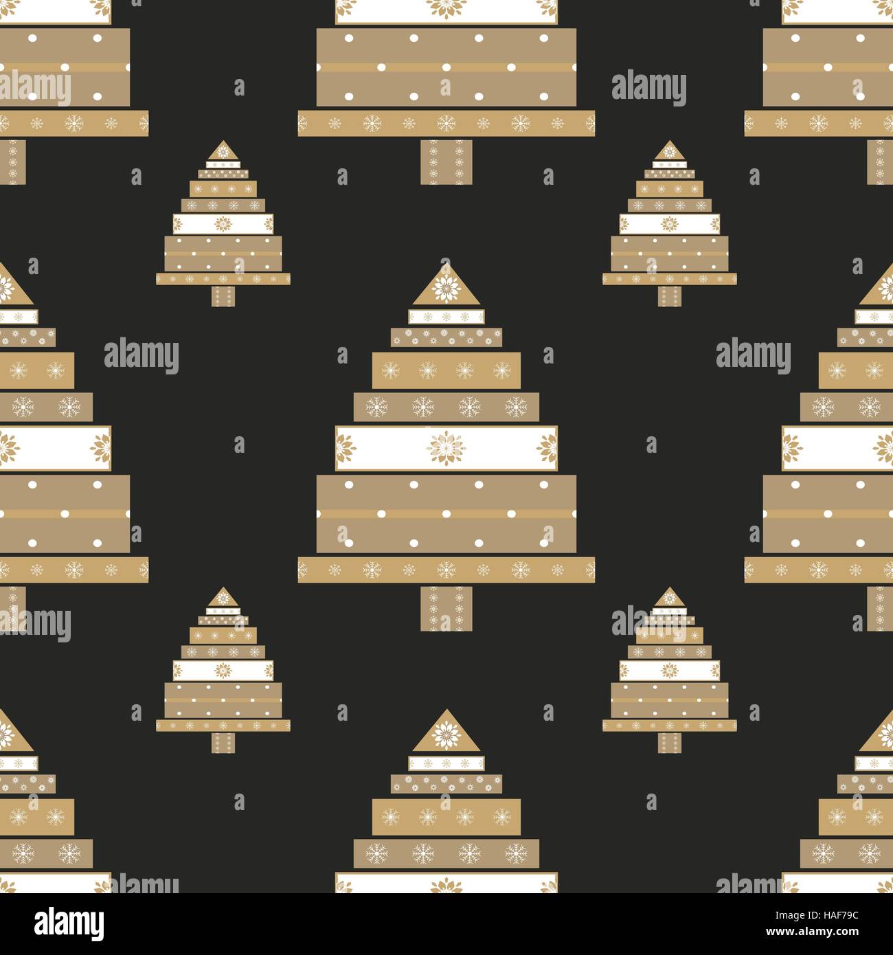 Brown gift box vintage Stock Vector Images - Alamy