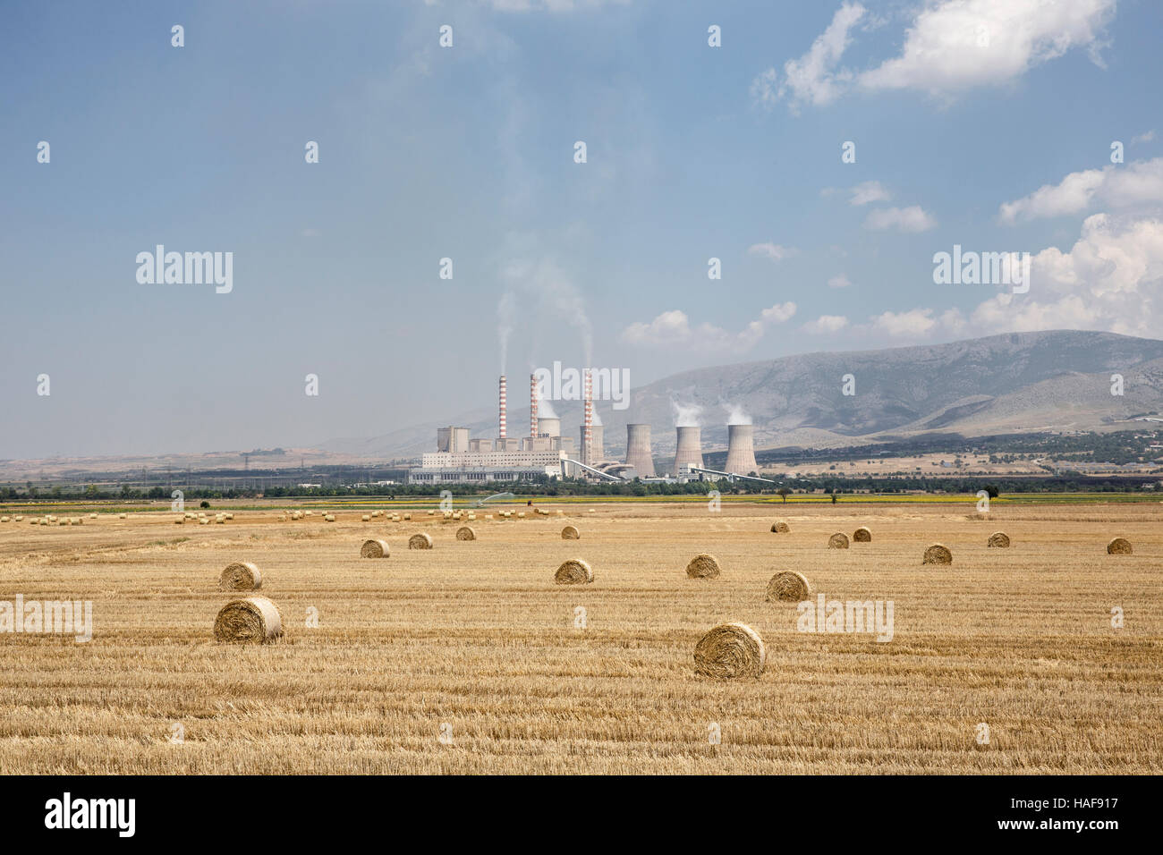 Greek Public Power Company plant in Ptolemaida, Greece Stock Photo Alamy