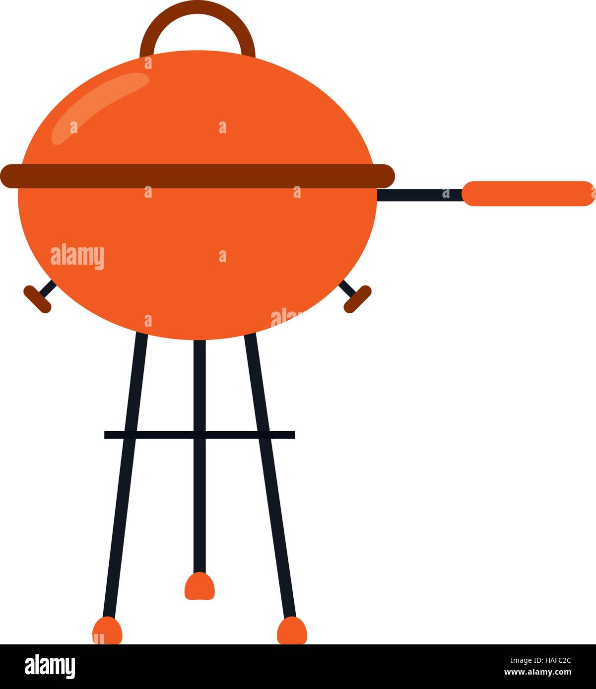 grill barbecue kettle food camping Stock Vector Image & Art Alamy