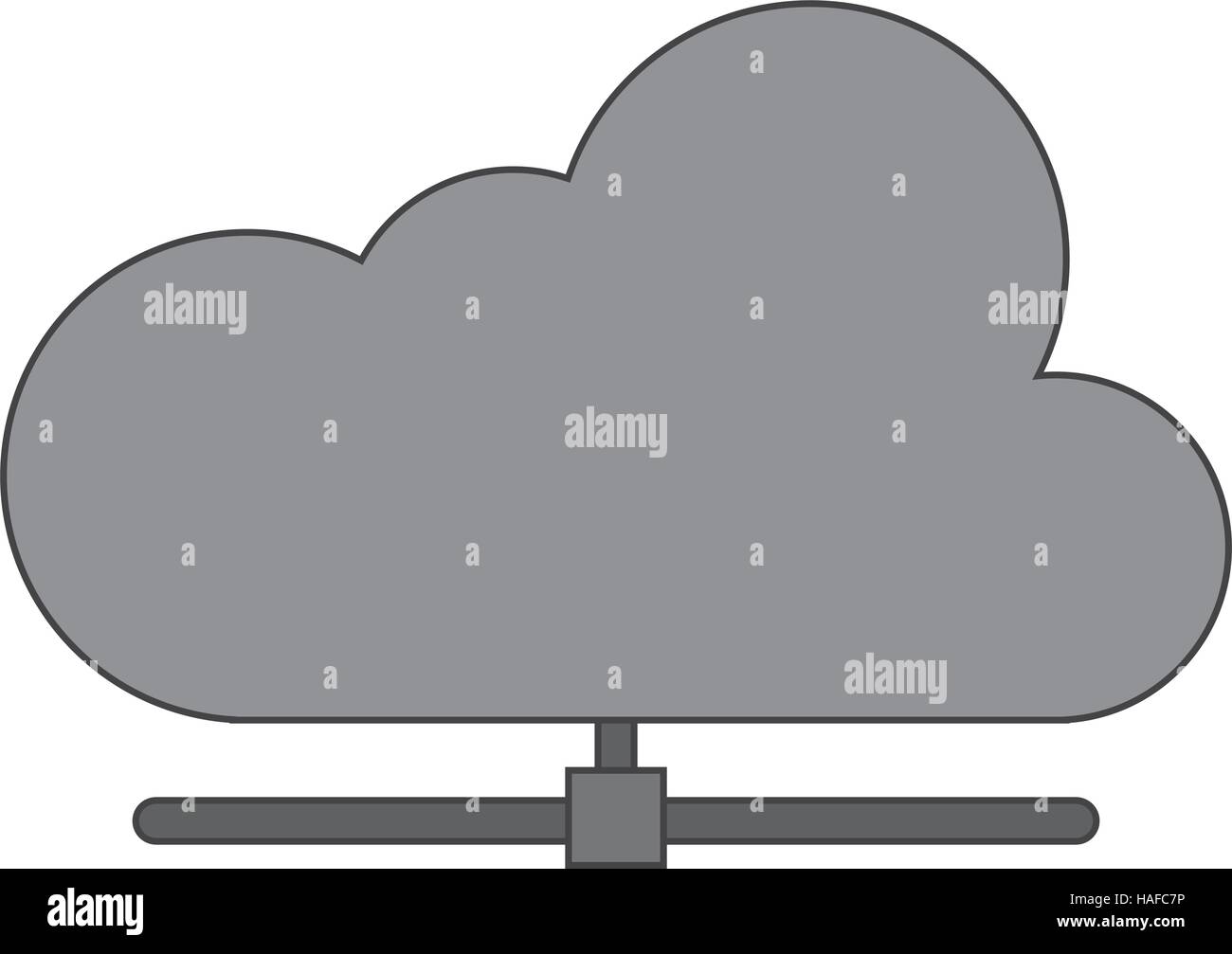 Isolated cloud computing design Stock Vector Image & Art - Alamy