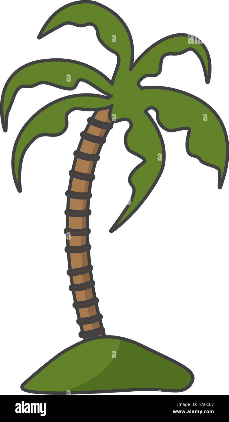 Isolated palm tree Stock Vector Image & Art - Alamy