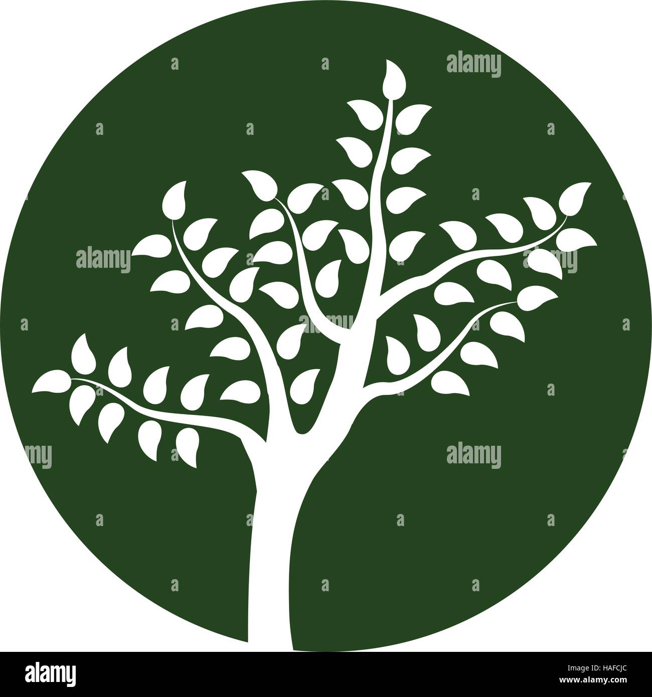 tree green nature Stock Vector Image & Art - Alamy
