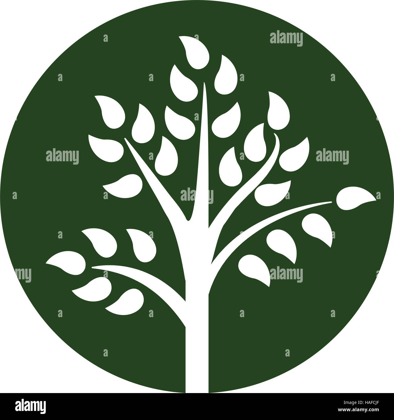 tree green nature Stock Vector Image & Art - Alamy