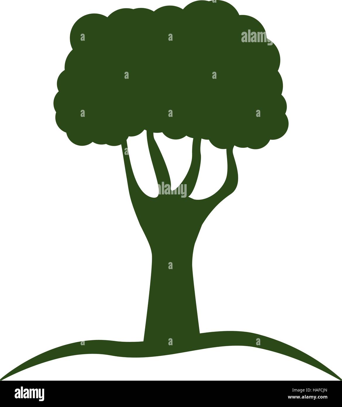tree green nature Stock Vector Image & Art - Alamy