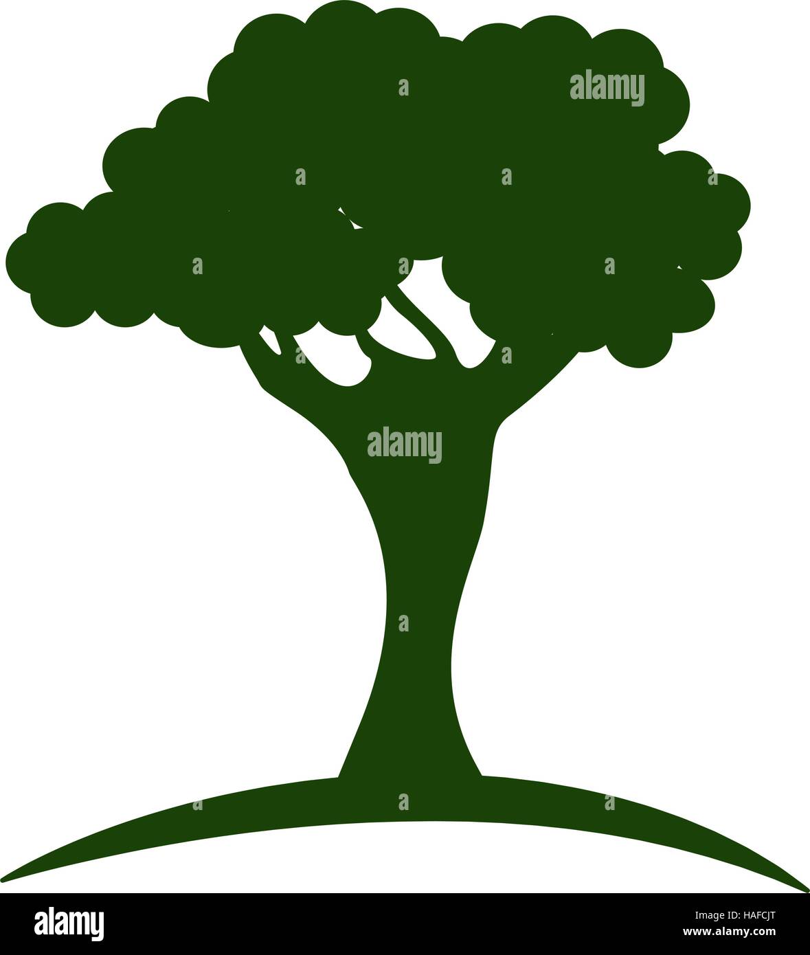 tree green nature Stock Vector Image & Art Alamy