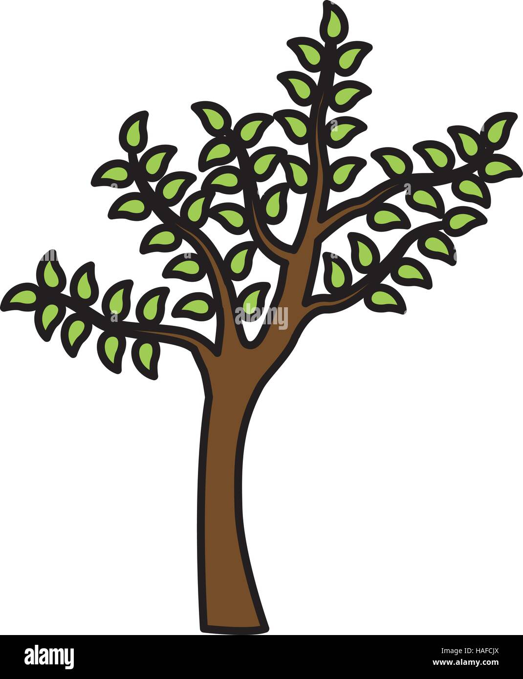 tree green nature Stock Vector Image & Art - Alamy