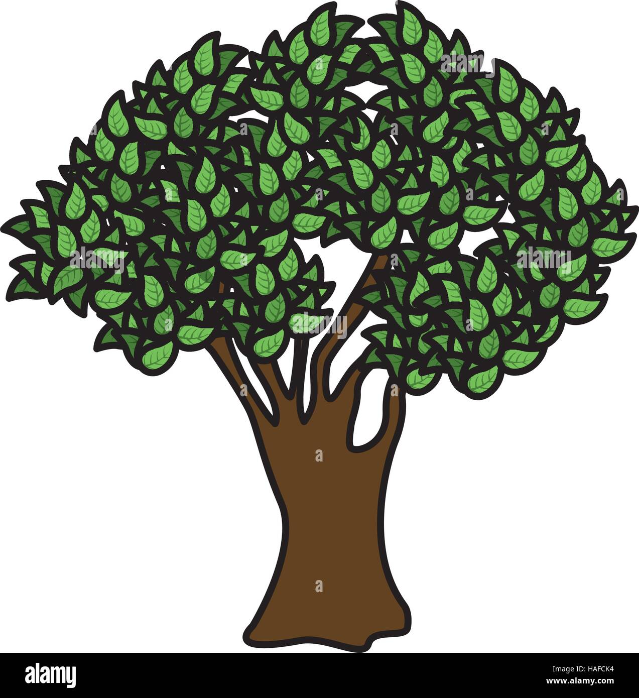 tree green nature Stock Vector Image & Art - Alamy