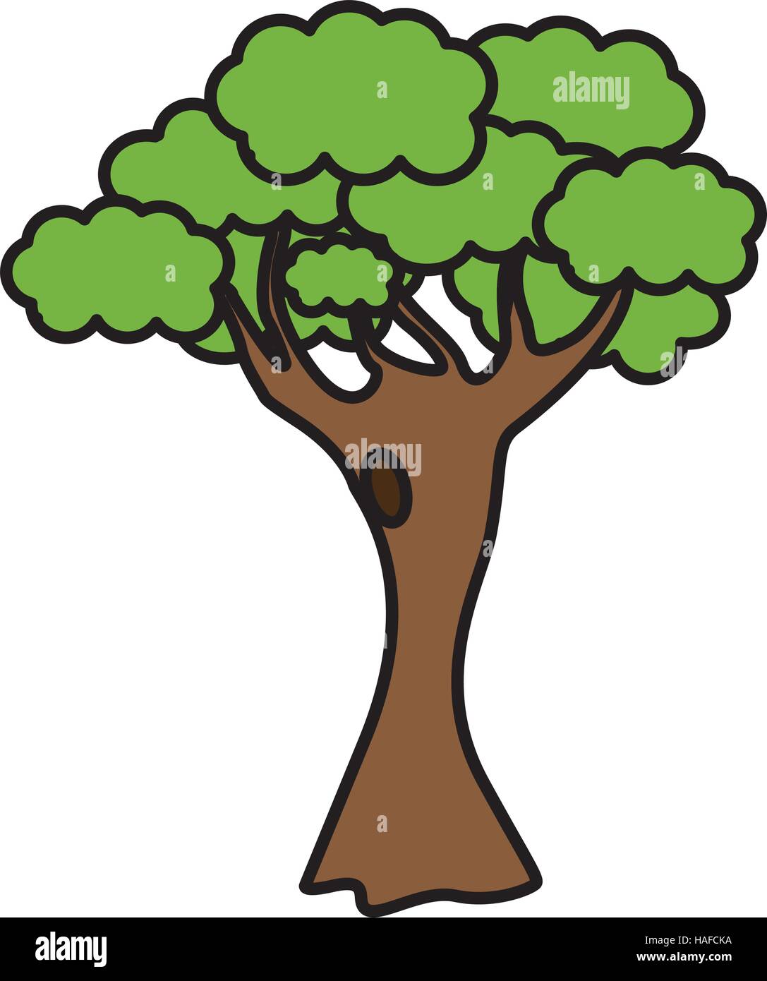 tree green nature Stock Vector Image & Art - Alamy