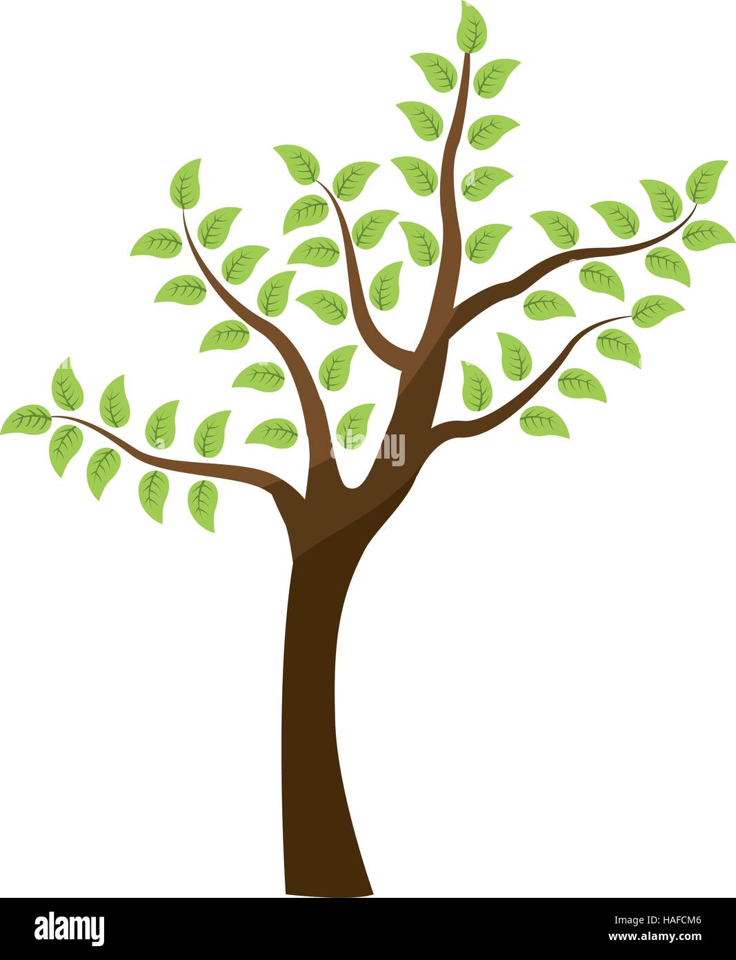 tree green nature Stock Vector Image & Art - Alamy