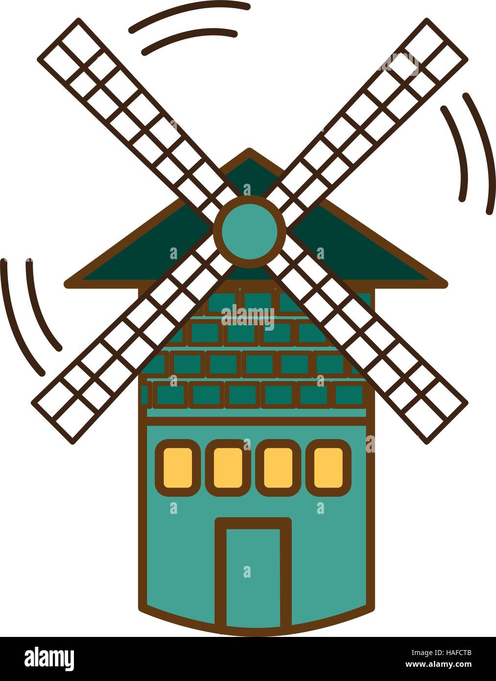 isolated windmill tower Stock Vector Image & Art - Alamy