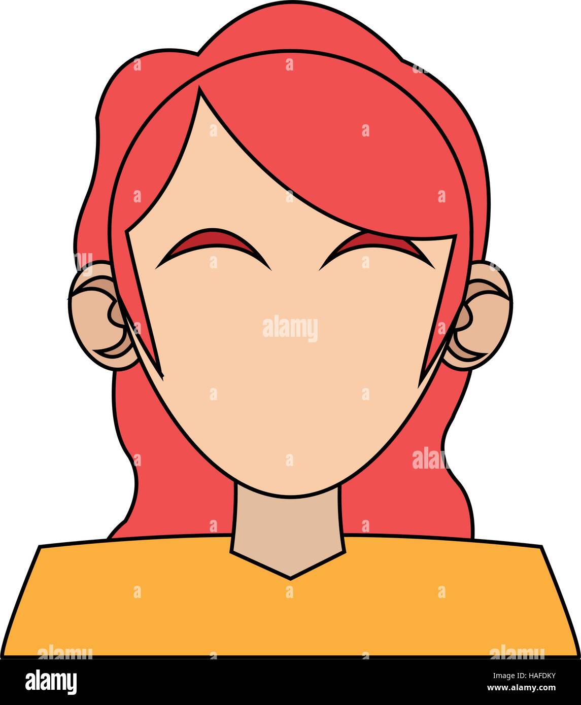 Isolated woman avatar design Stock Vector Image & Art - Alamy