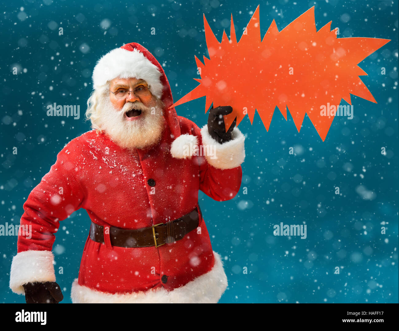angry santa claus