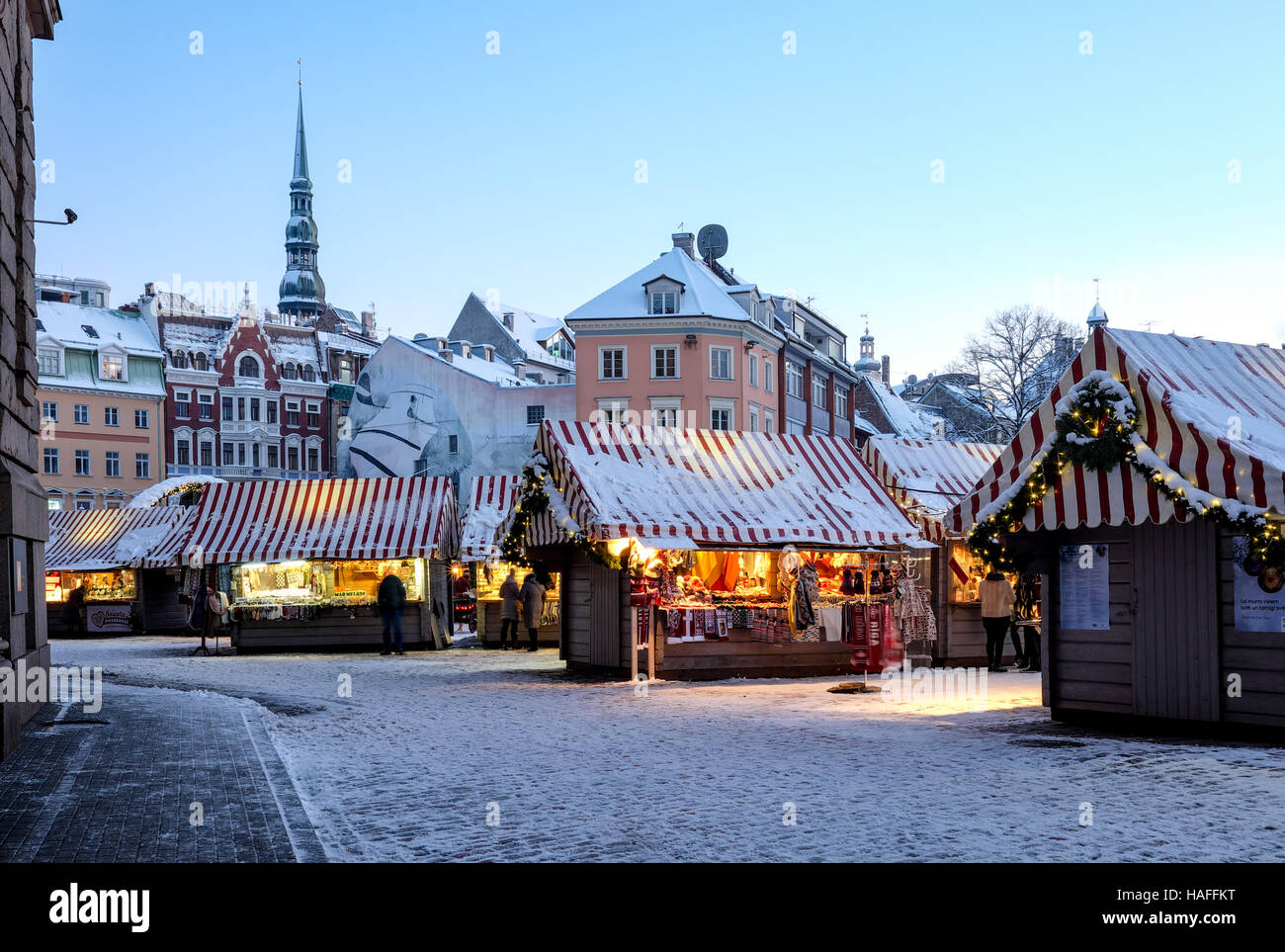 Riga christmas market hi-res stock photography and images - Alamy
