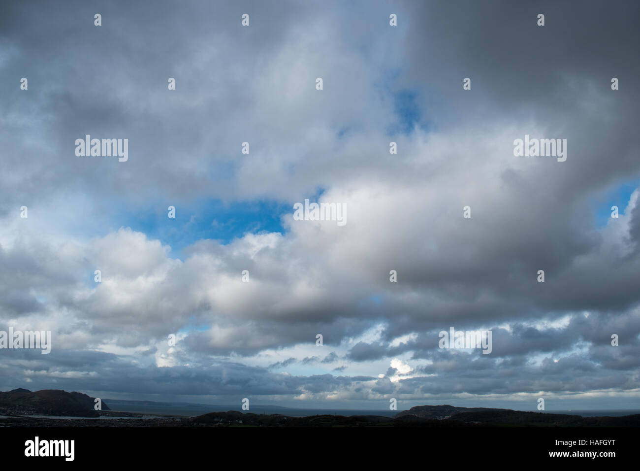 Stratocumulus Clouds Stock Photo